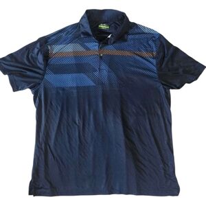 Hogan Dark Blue Polo with Stripes‎